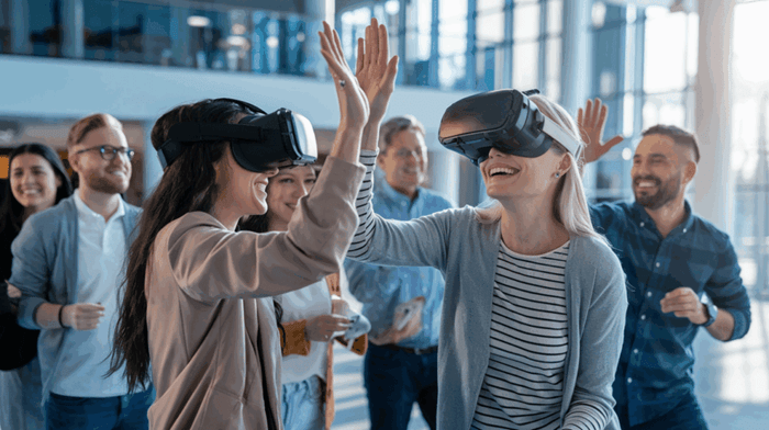 Multiplayer Virtual Battles Encouraging Strategic Teamwork during Immersive VR Experience Activities Multiplayer Virtual Battles Encouraging Strategic Teamwork during Immersive VR Experience Activities